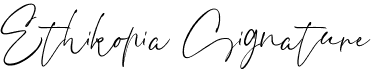 Ethikopia Signature