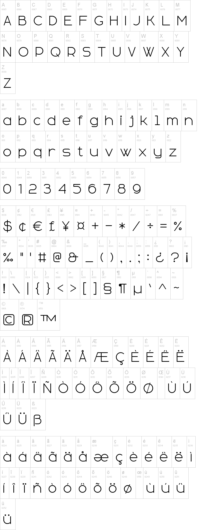 Sans Serif Plus 7