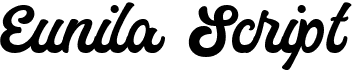 Eunila Script