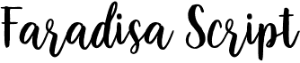 Faradisa Script