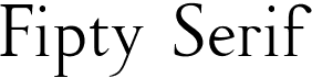 Fipty Serif