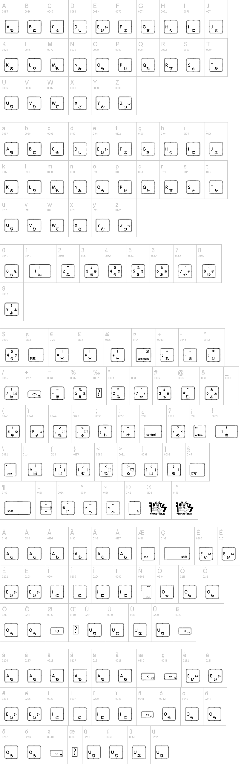 Apple Japanese Keyboard