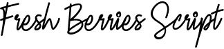 Fresh Berries Script