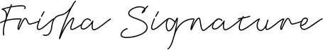 Frisha Signature