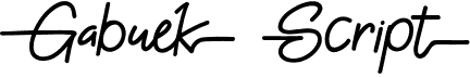 Gabuek Script