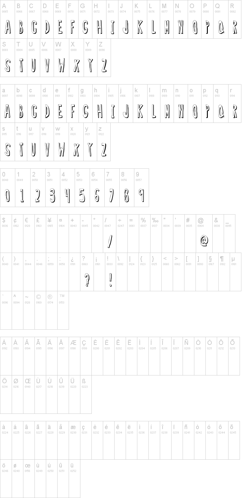 Regular Font