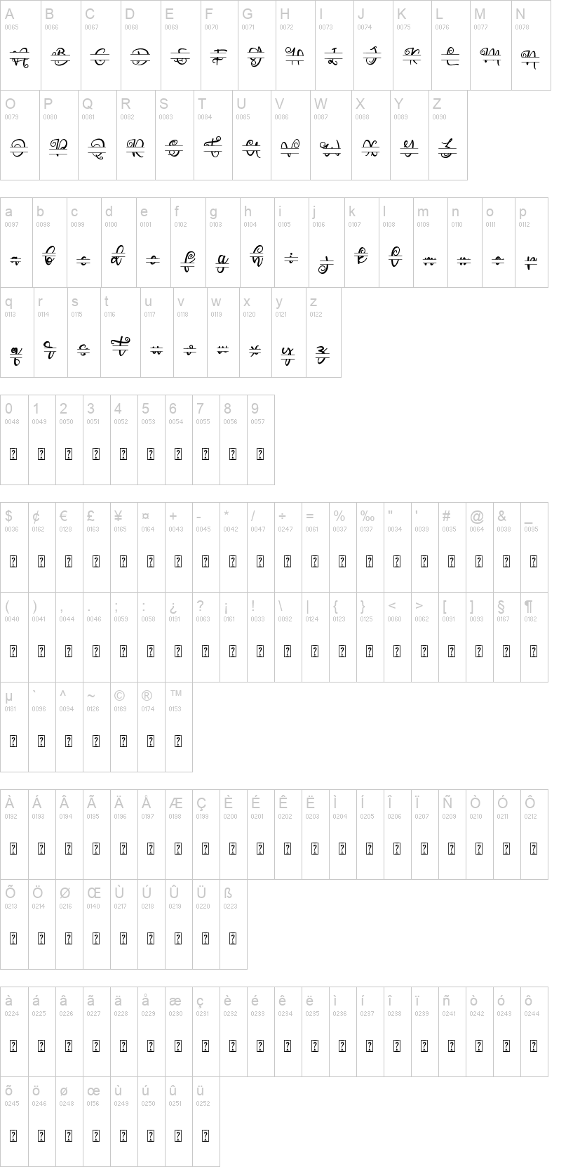 Aster Monogram