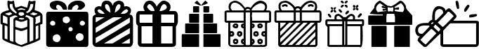 Gifts Icons