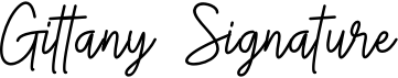 Gittany Signature