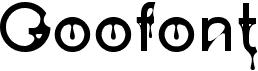 Goofont