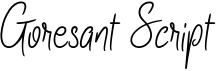 Goresant Script