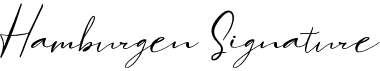 Hamburgen Signature