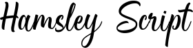 Hamsley Script