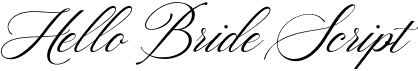 Hello Bride Script