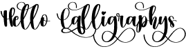 Hello Calligraphys