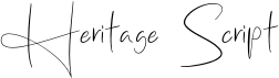 Heritage Script