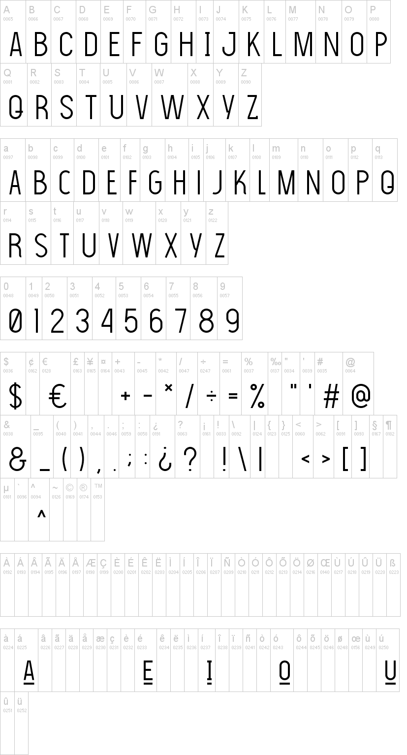 The Light Font