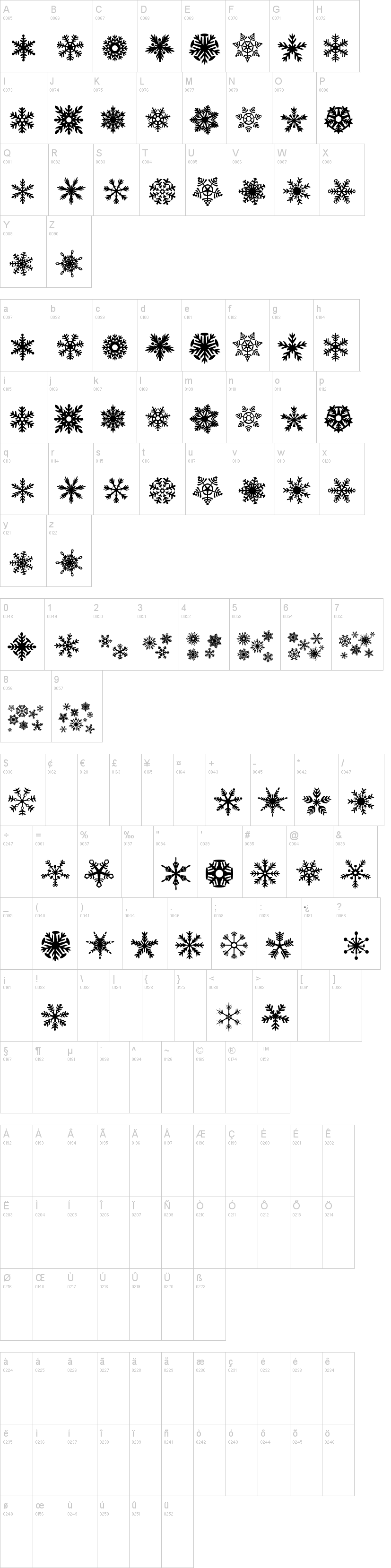 DH Snowflakes