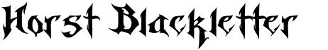 Horst Blackletter