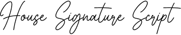 House Signature Script