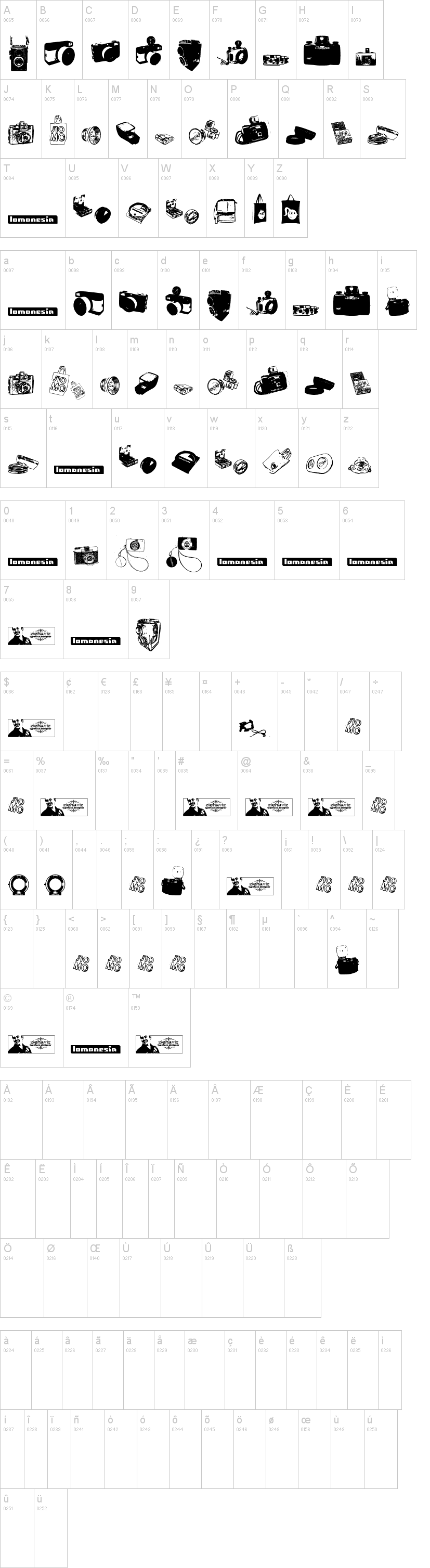 Lomonesia Dingbats