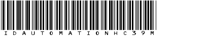 IDAutomationHC39M