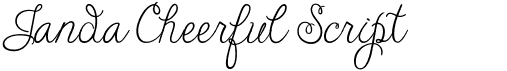 Janda Cheerful Script