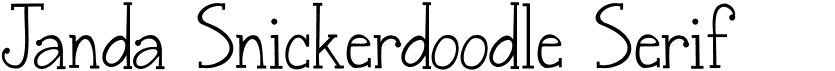 Janda Snickerdoodle Serif