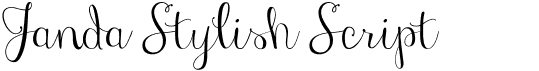 Janda Stylish Script