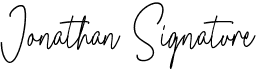 Jonathan Signature