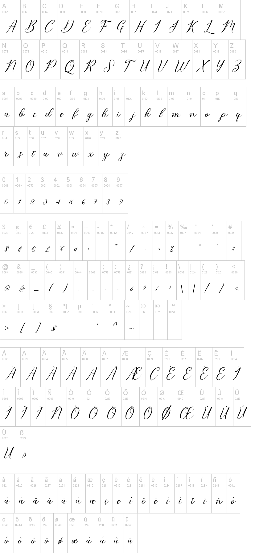 Bridget Script