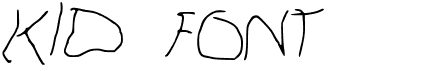 Kid Font