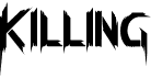 Killing Font