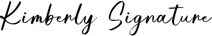 Kimberly Signature