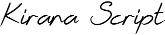 Kirana Script