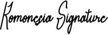 Komonesia Signature