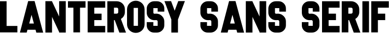 Lanterosy Sans Serif