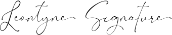 Leontyne Signature