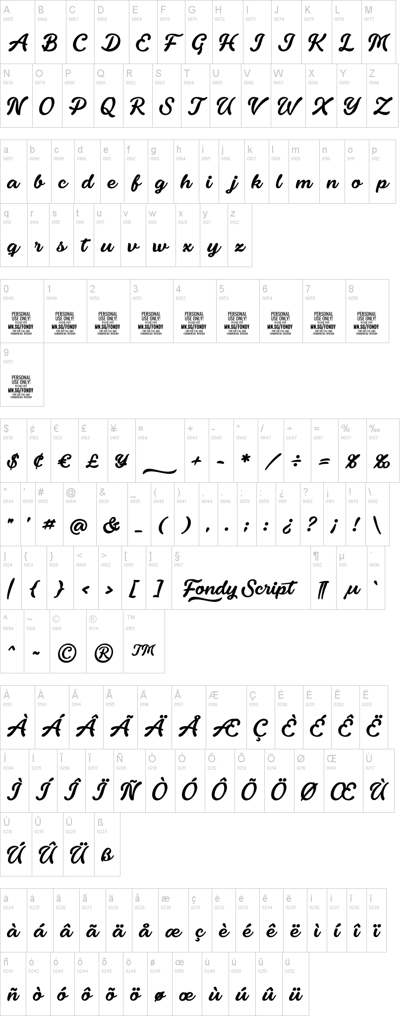 Fondy Script