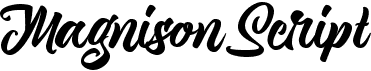 Magnison Script