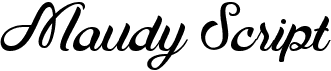 Maudy Script