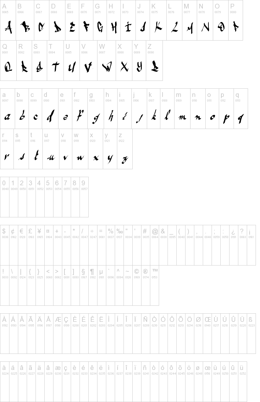 Ameze's Font