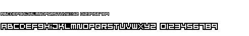 Mizu Font Alphabet