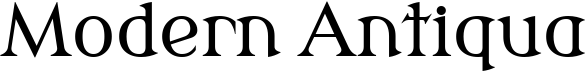 Modern Antiqua