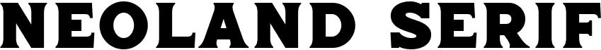 Neoland Serif