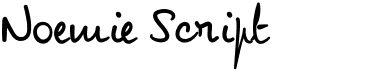 Noemie Script