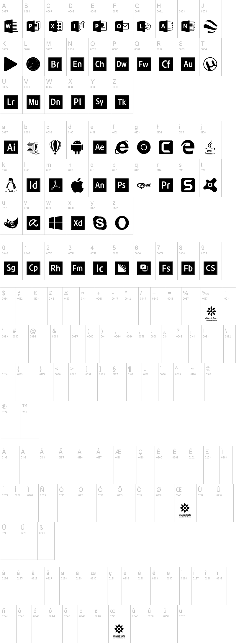 Font Logos Programs