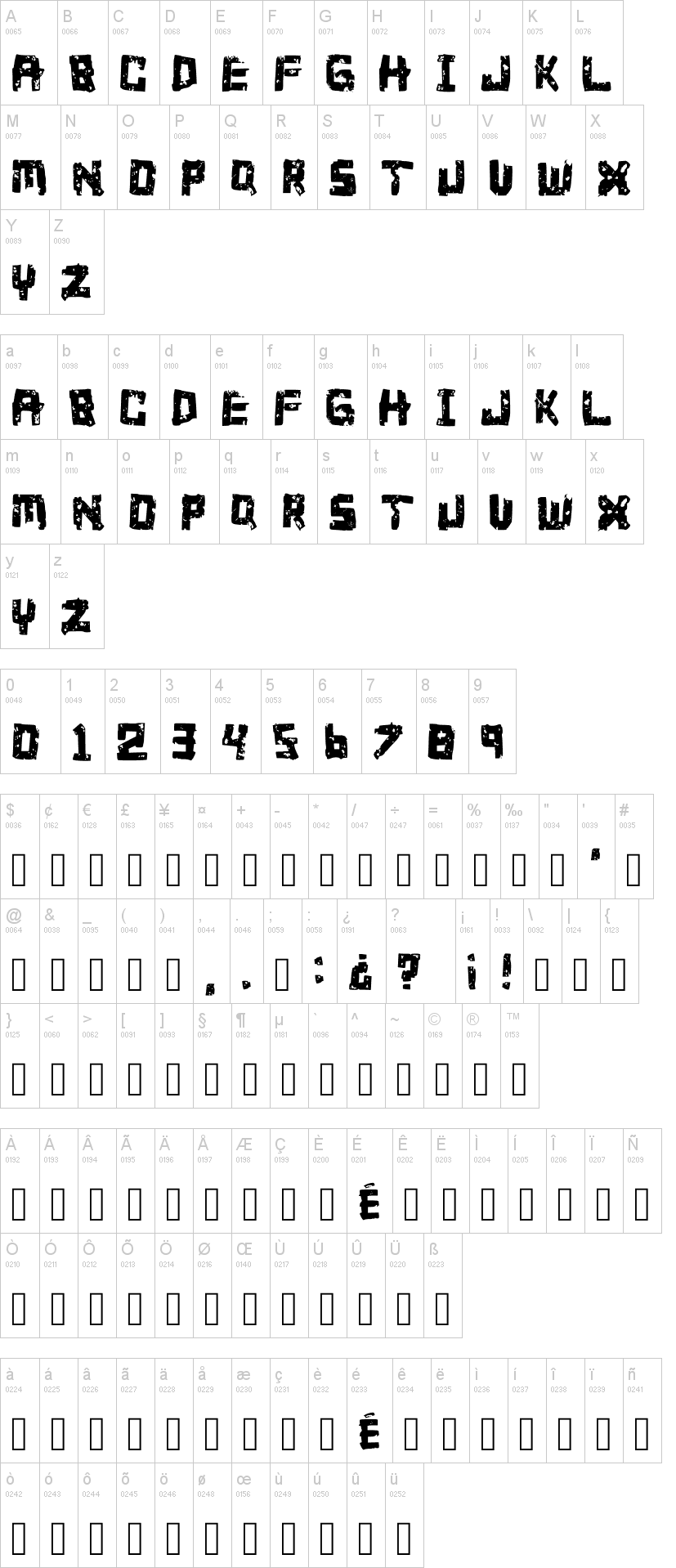 Green Day 21 Glyphs