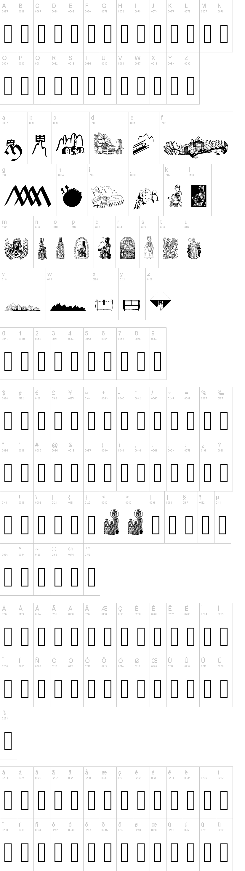 JMH Moreneta Dingbats