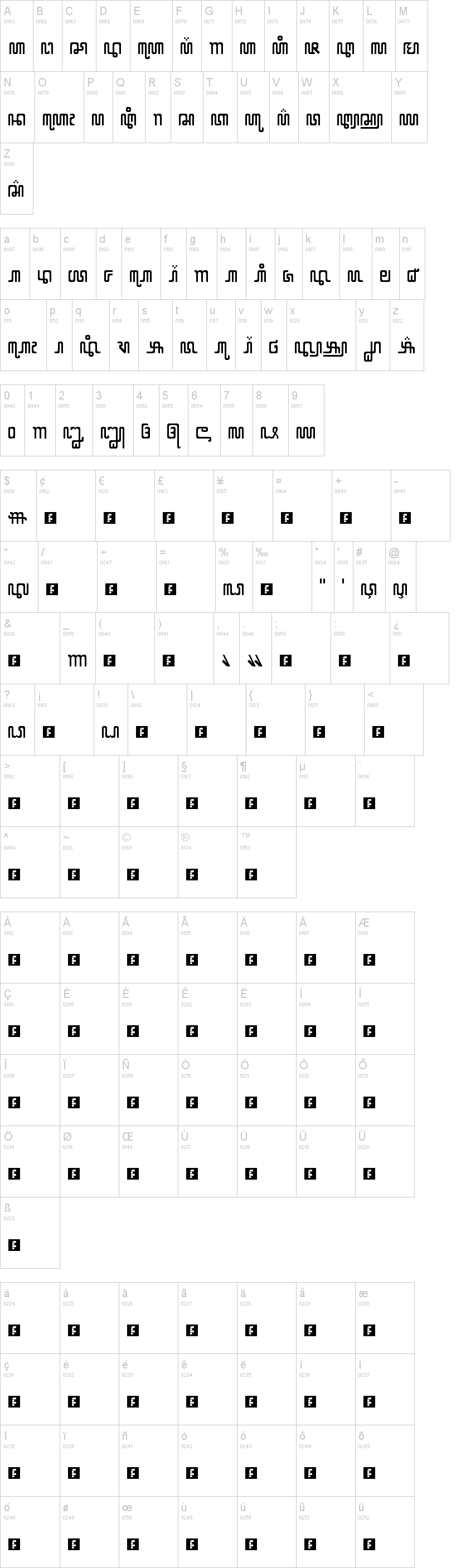 X Code from East